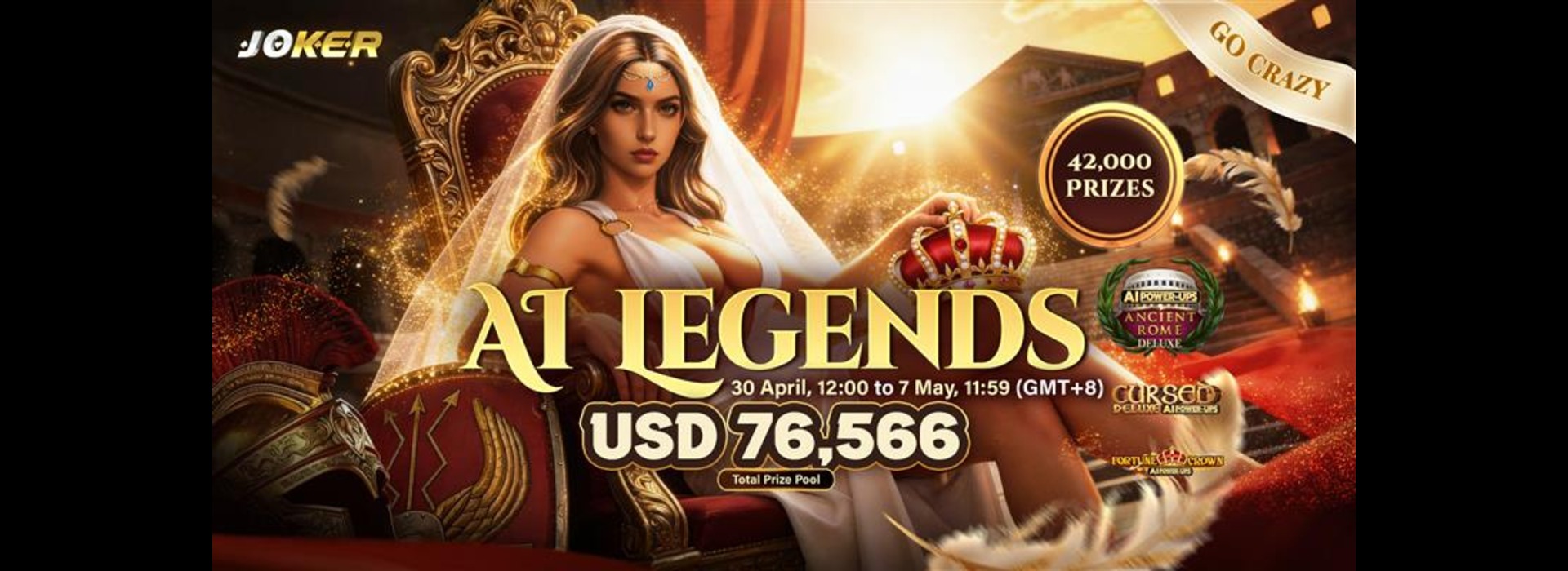 AI Legends : Joker Go-Crazy Competition